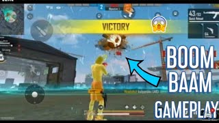 CRAZY BOOM BAM GAMEPLAY ll GARENA FREE FIRE ll INTENSE GAMER