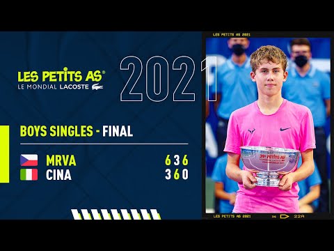 Les Petits As 2021 | Boys Final | Maxim Mrva vs. Federico Cina