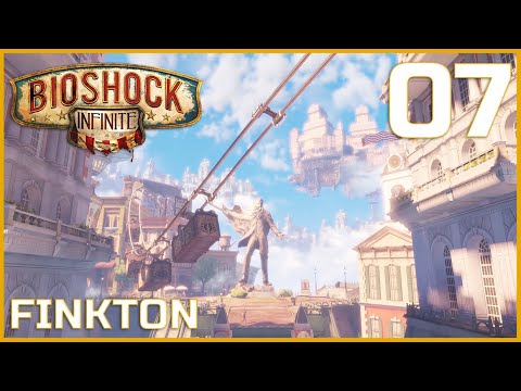 Let's Platinum Bioshock Infinite - Part 7 - Finkton