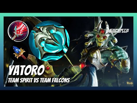 Yatoro [Medusa] Gameplay - Team Spirit vs Team Falcons | Esports World Cup 2025 | Dota 2