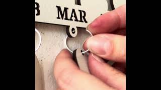 Nástěnný rodinný kalendář - Family Birthday