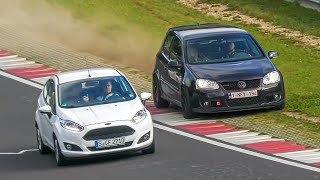DANGEROUS Moments at the NÜRBURGRING! Aggressive 