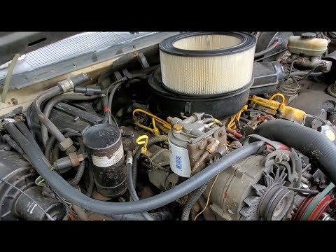 OBS F-Series: 1983-1994.5 6.9/7.3 IDI 1pc Fuel Filter & Air Filter Change