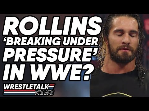 塞斯-羅林斯在WWE "壓力下突破"？| 2019年10月，WrestleTalk新聞。 (Seth Rollins “Breaking Under Pressure” In WWE? | WrestleTalk News Oct. 2019)