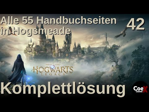 All 55 manual pages in Hogsmeade | Hogwarts Legacy 100% Walkthrough [German] #42