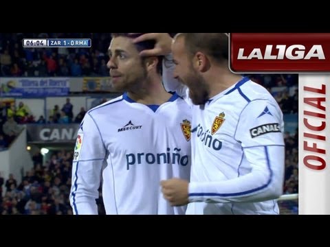 Golazo de Rodri (1-0) en el Real Zaragoza - Real Madrid - HD