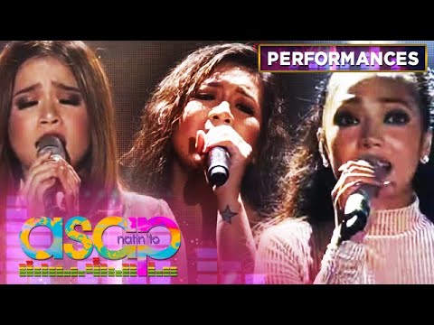 Angeline, Jona & Klarisse in a powerful perfomance of 'Patuloy Ang Pangarap' | ASAP Natin 'To