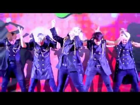 140628 Unleashed cover BEAST/B2ST - Shock + Shadow + Good Luck @The Idol Battle Cover Dance (Stage2)