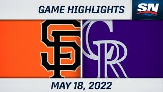 MLB Highlights | Giants vs. Rockies - May 18, 2022 by Sportsnet Canada