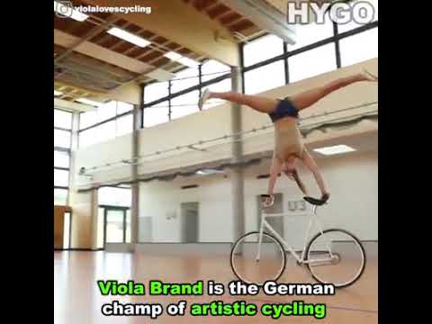 Viola brand is German champ of artistic cycling
