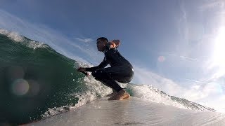 Surfing with Different GoPro Mounts - Sept 2018