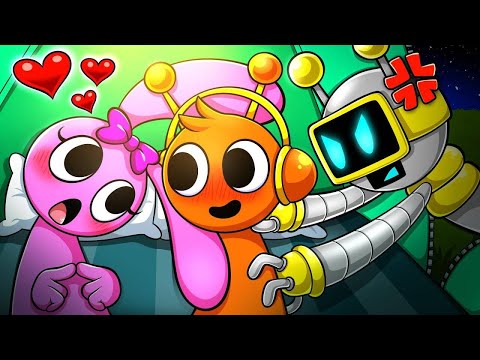 💞🐾 Oren ❤️ Pinky | Sprunki Super Family Love Story | Cute Kids Animation