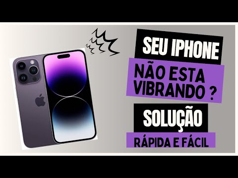 Vídeo: Como colocar iPhone para vibrar: dúvidas comuns