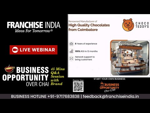 Choco Teddy - Manufacturer of High Quality Chocolates | Business Opportunity Over Chai