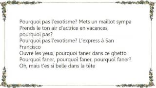 Lara Fabian - Pourquoi Pas l&#39;Exotisme Lyrics