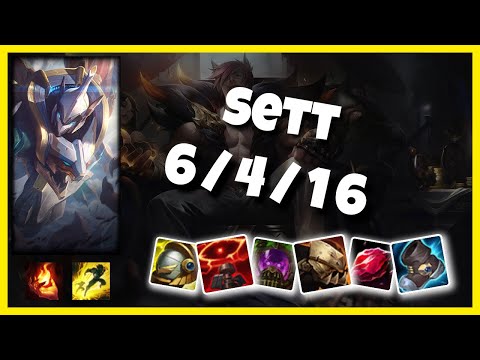Sett 11.3 Gameplay Challenger Replay S11 Support (6/4/16) - NA