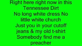 Find me a preacher - Trace Adkins