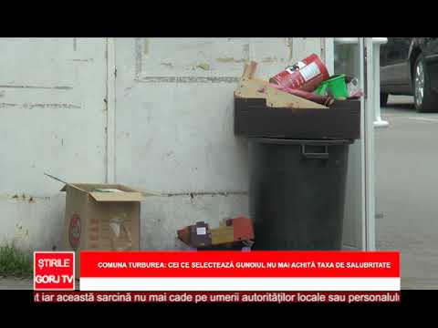 Comuna Turburea  cei ce selectează gunoiul nu mai achită taxa de salubritate