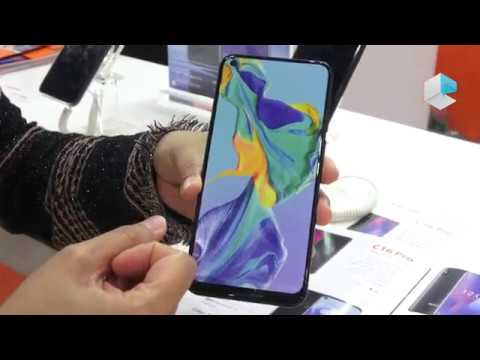 Oukitel C17 Pro with punch hole