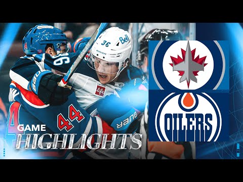 Edmonton Oilers vs. Winnipeg Jets - Game Highlights