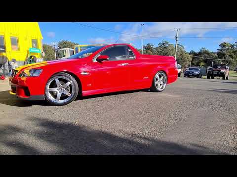 Lenso D1R on Holden VE ute.