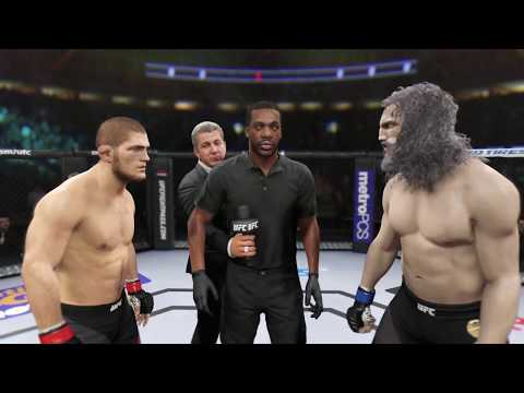 Khabib vs. Zeus (EA Sports UFC 2) - Champion Fight ☝️🦅