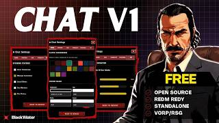 RedM Advanced Chat Script | 19+ Themes, Setting Panel & Chat Options | [VORP, RSG, Standalone | FREE