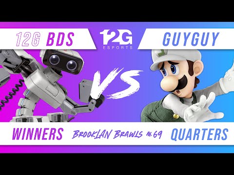 BrookLAN Brawls 69 - 12G | BDS (R.O.B.) v. GuyGuy (Luigi) - Winners Quarters