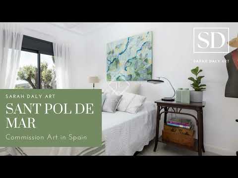 Sarah Daly Art Sant Pol De Mar, Spain Commissions YouTube Video