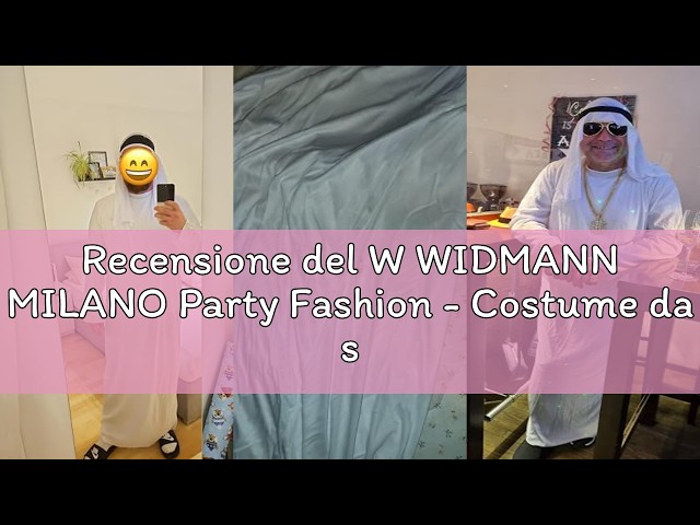 Vídeo relacionado con W WIDMANN MILANO Party Fashion - Disfraz de cyborg con máscara, conjunto completo para Halloween y Carnaval