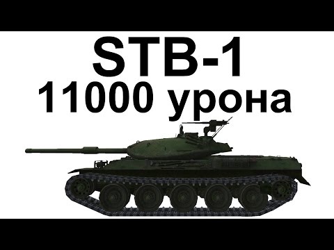 STB-1. 11000 урона. Отличный бой от подписчика.