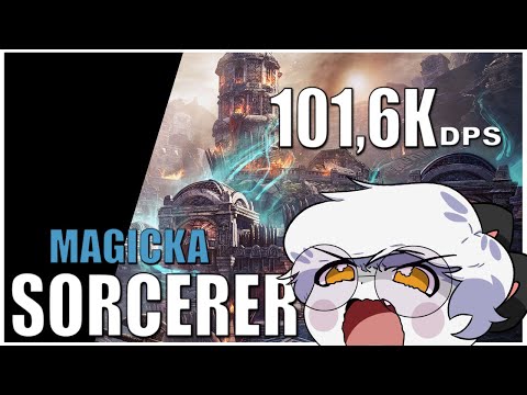ESO - Magicka Sorcerer 101,6k DPS BW