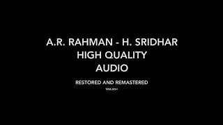 Roja  Puthu Vellai Mazhai | High Quality Audio | A.R. Rahman