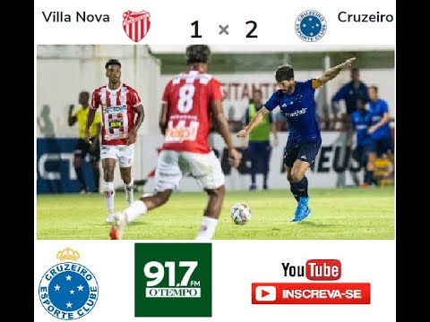 VILLA NOVA 1X2 CRUZEIRO - CAMPEONATO MINEIRO 2024 - 24/01/2024 - RÁDIO O TEMPO FM