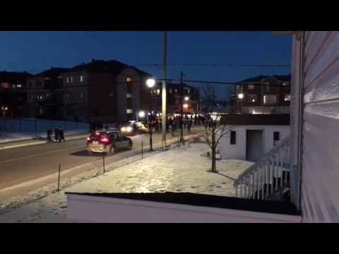 Welcoming The "Purim Rebbe" To Kiryas Tosh