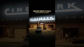 Movie night in Salt Lake City 🍿  #saltlakecity #utah