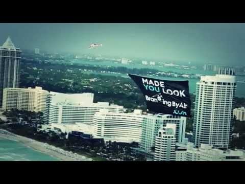 Aerial Advertising Innovation - Branding By Air