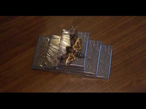 Saturn Magic - Bicycle Styx Playing Cards (Brown and Bronze) by US Playing Card