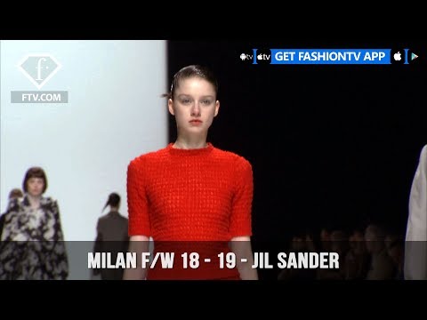Milan Fashion Week Fall/Winter 18-19 - Jil Sander | FashionTV | FTV