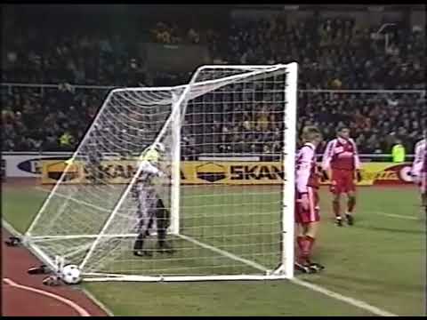 Sammandrag från SVT: Djurgården - Öster 1-1 (Kval till Allsvenskan 1997, match 1)