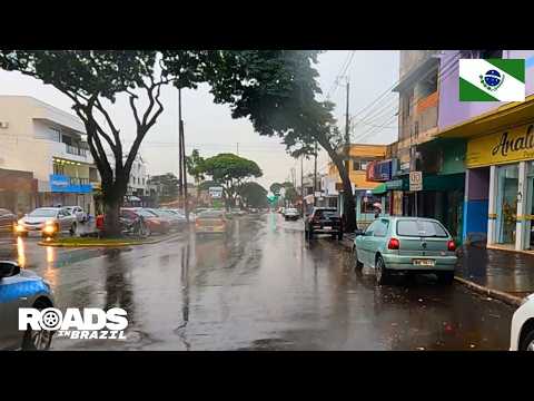 Terra Roxa na Chuva | POV Dashcam Drive | Paraná, Brazil