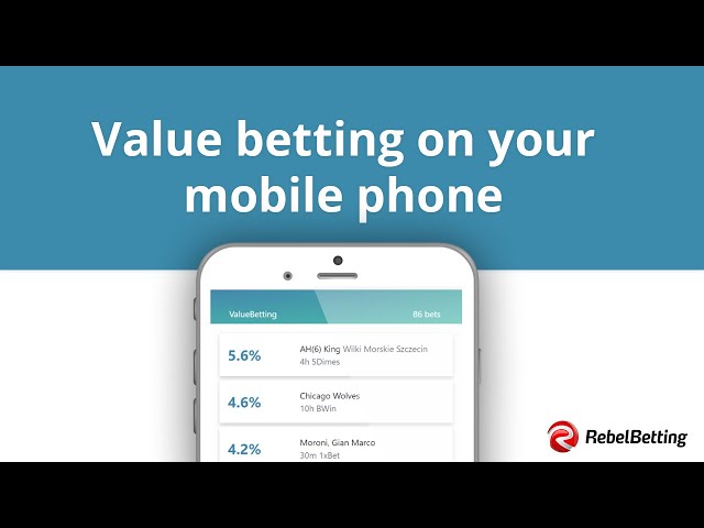 How to place and log your first value bet