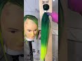 Creative Ombre Green Color Mullet Hairstyle Hair Dye Quick Weave Tutorial Ft Ulahair