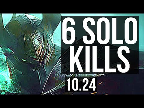 MORDEKAISER vs YONE (TOP) | 6 solo kills, Dominating | BR Diamond | v10.24