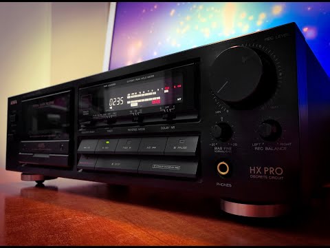AIWA AD-R707 🌈RaRe🌈 Premium Vintage Stereo Cassette Deck image 6