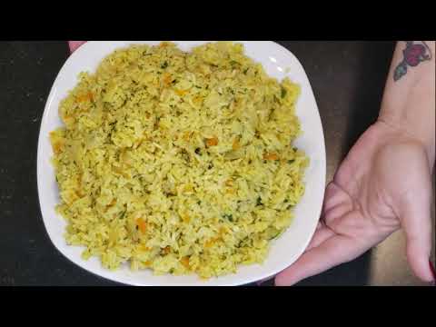 Rice Pilaf with Herbs - Plov. Aromatic and Delicious! From Russia with Love!