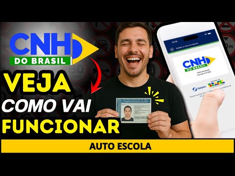 Brazilian Driver's License: The new 2025 driver's license is now valid without driving school (st...