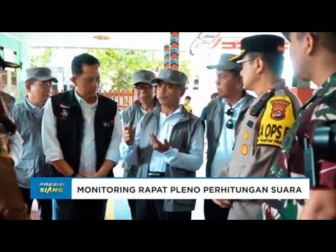 SATGAS HUMAS POLRESTA TANGERANG TINJAU RAPAT PLENO PPK KECAMATAN JAMBE