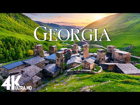 Georgia 4K Relaxation Film - Peaceful Relaxing Music with Beautiful Nature - 4K Video UltraHD