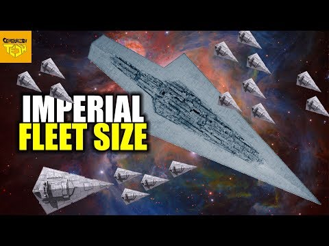 How BIG is the IMPERIAL FLEET?